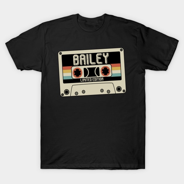 Bailey - Limited Edition - Vintage Style T-Shirt by Debbie Art